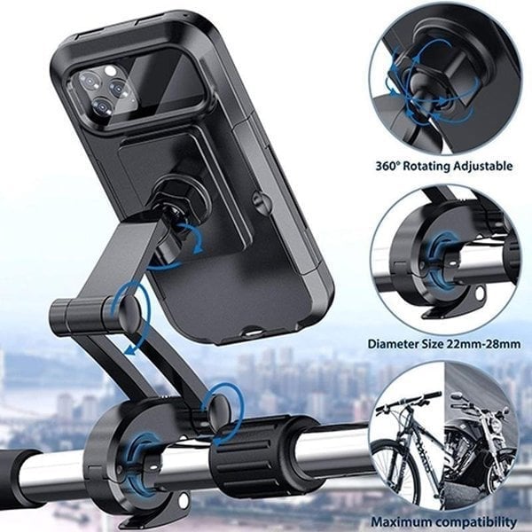 ⏰Today's Special💥Waterproof Bicycle & Motorcycle Phone Holder