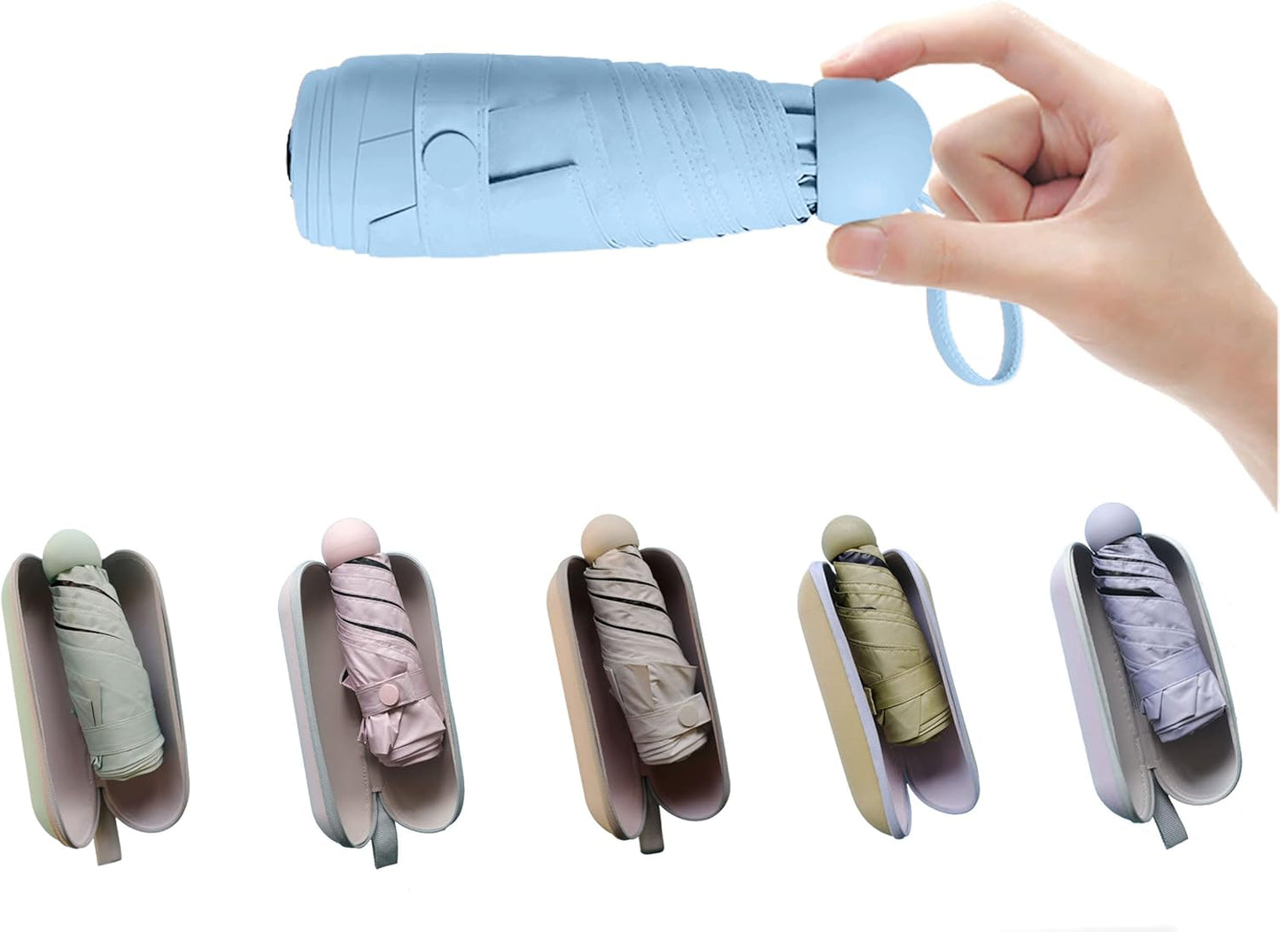 🎁Super Sale💞Mini Wallet Umbrella with Box