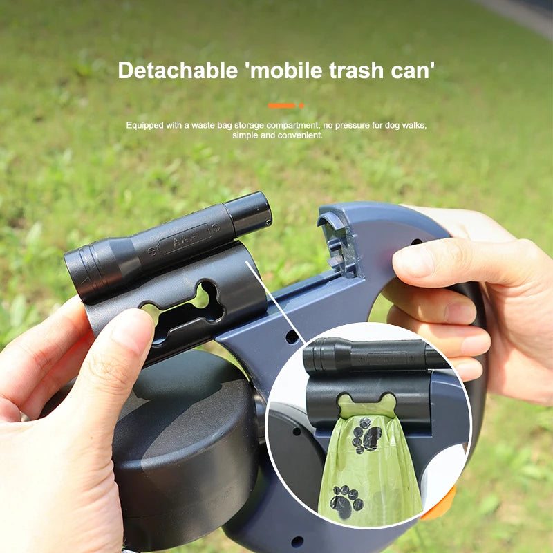 ✨Hot New Arrivals🔥360 Degree Tangle-Free Automatic Double Pet Leash with LED Light