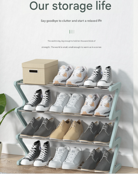 ⏰Today's Special💥DIY four-layer shoe rack