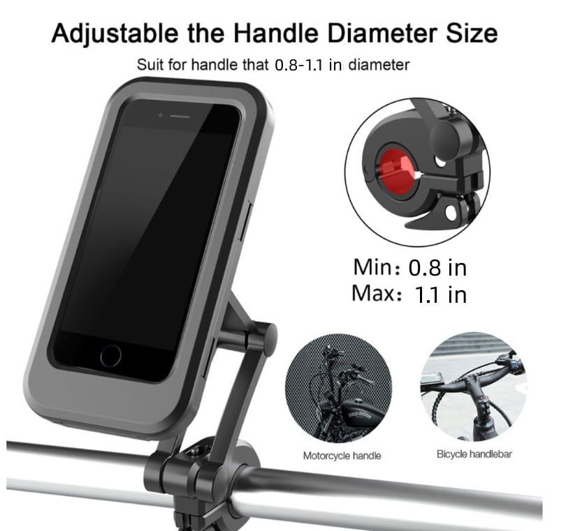 ⏰Today's Special💥Waterproof Bicycle & Motorcycle Phone Holder