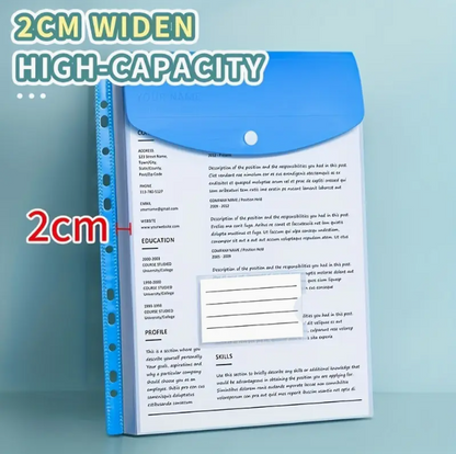 💥Clearance Sale🔥6-Pack A4 High-Capacity Loose-Leaf File Organizer Binder
