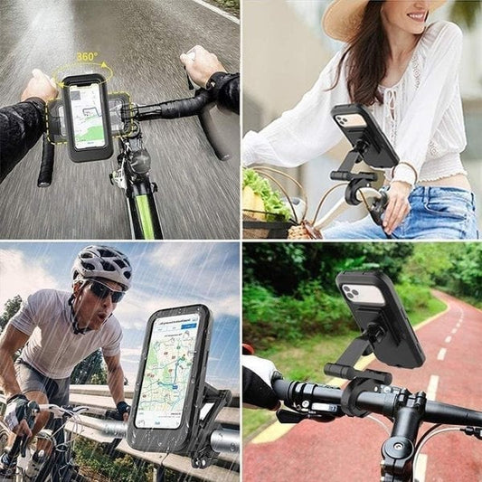 ⏰Today's Special💥Waterproof Bicycle & Motorcycle Phone Holder